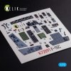 KELIK K72091 F-15C - interior 3D decals for FineMolds kit 1/72